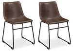 Signature Design By Ashley Mid Century Centiar 18.75" Pack Of 2, Black, Brown New. Price: $328.89.
