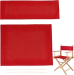 Ahandmaker 1 Set Chair Replacement Canvas, Red Casual Directors Cover Kit New. Price: $22.17.