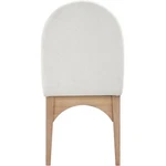 Meridian Furniture Waldorf Cream Chenille Fabric Dining Side Chair New. Price: $252.48.