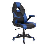 Realspace Rs Gaming Rgx Faux-leather High-back Chair, Black/blue New. Price: $179.99.