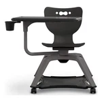 Mooreco Hierarchy Modern Plastic Enroll Tablet Chair With Cup Holder In Black New. Price: $688.96.