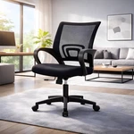 Small Space Desk Chair Jhk - Modern Fabric Armless Task Adjustable Swive New. Price: $99.99.