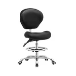Adjustable Stool Drafting Chairs: Tall Office For Standing Desk With Ba... New. Price: $240.41.