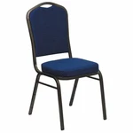 Hercules Banquet Chair, Blue Back, 17.25 20-1/4" 38 H, Fabric Seat Flash New. Price: $92.51.