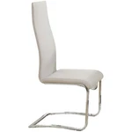 Coaster Stanton Faux Leather Dining Side Chair White And Chrome (set Of 4) New. Price: $543.24.