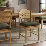 Jax Fabric Dining Chair Seat Cushion Sage New. Price: $35.00.