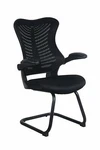 Office Factor Reception Guest Chairs With Flip Up Arms Comfortable Mesh, Ergon New. Price: $169.90.