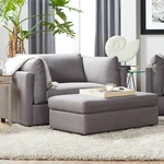 Roundhill Furniture Enda Oversized Living Room Pillow Back Cuddler Arm Chair Wit New. Price: $999.99.