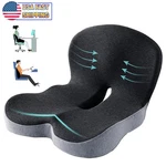 Memory Foam Office Chair Cushion L-shaped Integrated Seat Lumbar Support New. Price: $24.00.