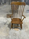 Nichols & Stone Windsor-style Rocking Chair, Maple Used. Price: $185.00.