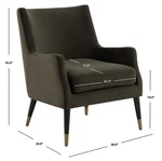 Safavieh Sicily Velvet Arm Chair, Reduced Price 2172781744 KNT7060A Open. Price: $298.00.