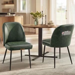 Vasagle Ekho Dining Chairs Set Of 2 Forest Green New. Price: $195.88.