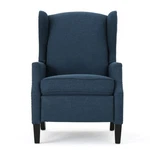 Christopher Knight Home Wescott Traditional Fabric Recliner, Navy Blue New. Price: $399.40.