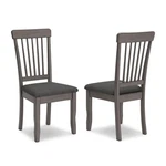 Signature Design Ashley Shullden Dining Chair Set Gray 2 Count New. Price: $259.99.
