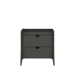Manhattan Comfort Coney Mid-century Modern 2-DRAWER Nightstand In Gray New. Price: $151.88.