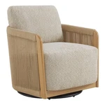 Chita Braid Swivel Accent Chairs, Modern Comfy Boho Armchair For Living Room New. Price: $339.99.