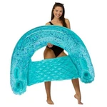 Glitter Aqua Sun Chair Float Blue Pool Candy New. Price: $25.01.