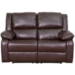 Flash Furniture Harmony Leathersoft Upholstered Reclining Sofa Brown New. Price: $1312.99.