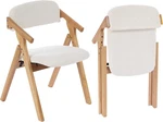 Folding Chairs With Padded Seats,wooden Staable Dining Chair,easy To New. Price: $153.99.