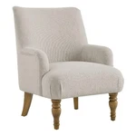 Maklaine Contemporary Fabric Upholstered Accent Armchair Salt New. Price: $416.36.