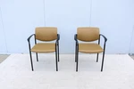 Modern Steelcase New Player Multipurpose Stackable Guest Or Side Chairs - Pair. Price: $600.00.