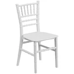 Sturdy & Elegant Kids Resin Chiavari Chair - White Ideal For Events Home Use New. Price: $54.99.