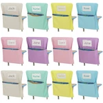 24 Pack Chair Pockets For Classroom Student Pouches With Name Tags Seat... New. Price: $104.78.