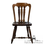 Ethan Allen Antiqued Pine Old Tavern Rustic Americana Dining Side Chair 12-6031 Used. Price: $541.19.