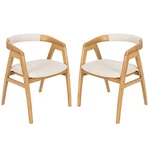 Costway Set Of 2 Leisure Bamboo Chairs Dining W/ Curved Back & Foot Pads New. Price: $149.99.