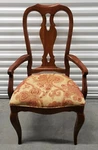Ethan Allen Maison Odette Splatback Armchair Item #37-6400A In #357 Rustique "a" Used. Price: $325.00.