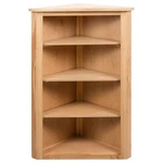 Solid Oak Wood Corner Shelf Space Saving Storage 23.2" Hallway Vidaxl New. Price: $206.99.