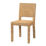 Bali & Pari Anfield Bohemian Natural Seagrass And Mahogany Wood Dining Chair New. Price: $191.36.