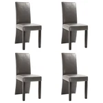Dining Chairs Side With Solid Wood Legs For Kitchen Faux Leather Vidaxl New. Price: $93.99.