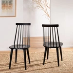Safavieh Burris Side Chair Black New. Price: $153.47.