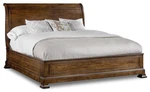 Hooker Furniture 5447-90466B Archivist 84 1/4"W King Size Pecky Pecan New. Price: $2644.00.