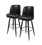 Cenpro Commercial Restaurant Chair, Chrome Swivel Barstool With Back Support, New. Price: $249.00.