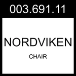 Ikea Nordviken Chair White 003.691.11 New. Price: $224.99.