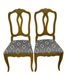 Ethan Allen Country French Dining Chairs Splatback #26-6202 #246 Provence Used. Price: $545.00.