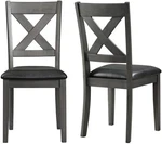 Picket House Furnishings Alexa Standard Height Side Chair Set Gray DAX400SC New. Price: $67.80.