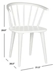 Safavieh Blanchard Side Chair, Reduced Price 2172784628 AMH8512B Open. Price: $101.00.