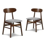 Furniture Morocco Dining Chair With Cushion- Set Of 2- Gray New. Price: $136.46.