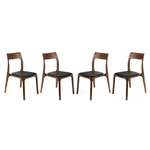 Aron Living Dining Chair Walnut (set Of 4) New. Price: $2030.99.