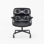 1986 Herman Miller Eames Time Life Executive Desk Chair Black W/ Dark Gray Frame Used. Price: $6000.00.