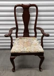 Ethan Allen Georgian Court Arm Chair, Item #11-6211A #225 Vintage Finish Used. Price: $295.00.