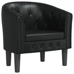 Tub Accent Single Sofa Armchair For Living Room Faux Leather Vidaxl New. Price: $157.99.