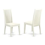 East West Furniture Ipswich Wood Dining Chairs Linen White (set Of 2) New. Price: $176.03.