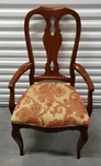Ethan Allen Maison Odette Splatback Armchair Item #37-6400A In #357 Rustique "b" Used. Price: $325.00.