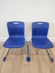 2 Virco Rocker Chairs For Students Age 3-6, 13" Used. Price: $400.00.
