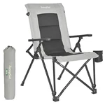 New Best Sunnyfeel Ergonomic High Back Camping Chair 500LBS Heavy Duty Folding. Price: $71.75.