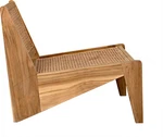 Natural Teak And Caning Traditional Armchair New. Price: $3719.00.
